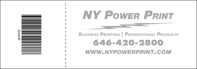 Car Show Speed Dial Raffle Ticket Product Back