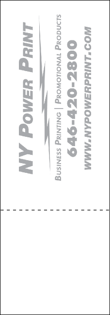 All Purpose Lights QR Event Ticket Product Back