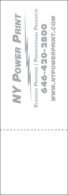 Alternative Music QR Event Ticket Product Back