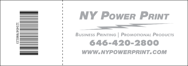 Black Tie Gala QR Event Ticket Product Back