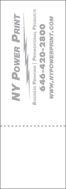 Book Fair QR Event Ticket Product Back