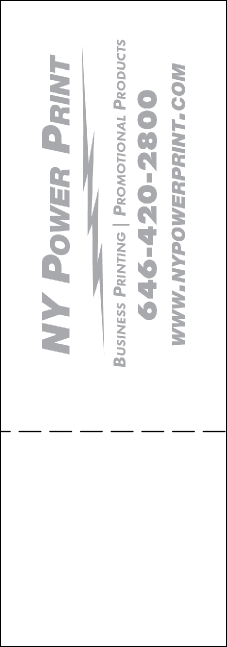 Classic Black Pinstripe QR Event Ticket Product Back