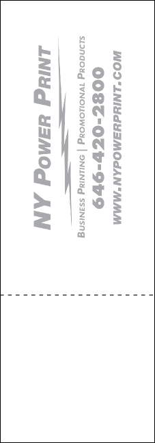 MMA Old School QR Event Ticket Product Back