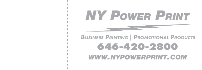 Punk Rock QR Event Ticket Product Back