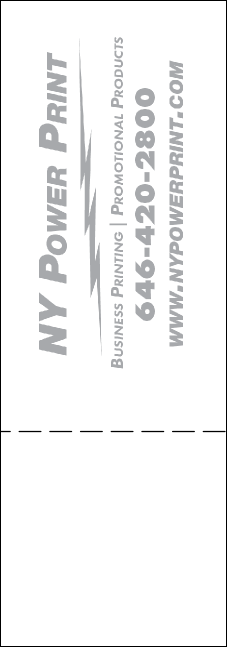 Rock Concert Blue QR Event Ticket Product Back