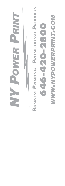 Sports Stripes QR Event Ticket Product Back