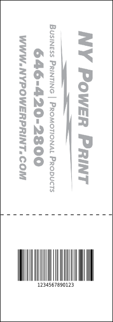 Tuscany QR Event Ticket Product Back