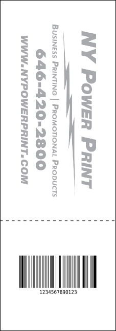 Wheat QR Event Ticket Product Back