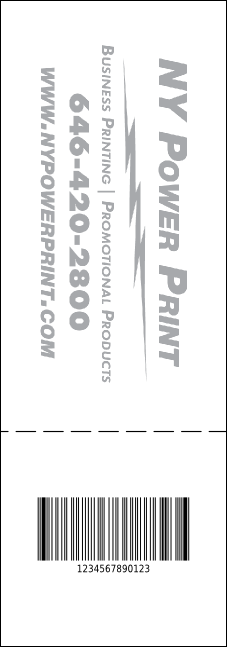 Your Photo Concert QR Event Ticket Product Back