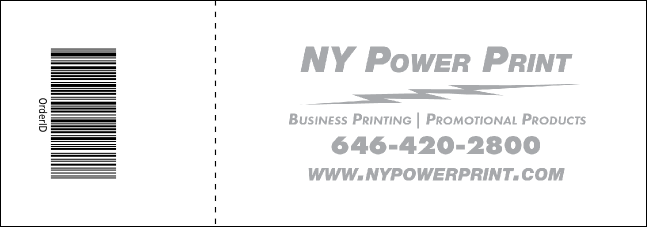 Mixed Martial Art Reserved Event Ticket Product Back