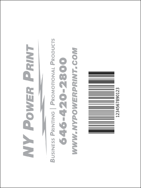 Abstract Economy Event Badge Product Back