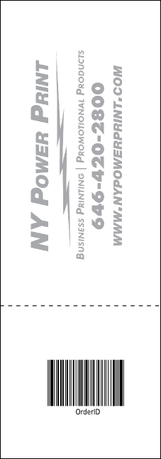 Home Improvement Raffle Ticket Product Back