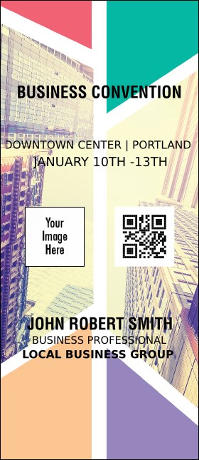 All Purpose Geometric Puzzle VIP Event Badge Large