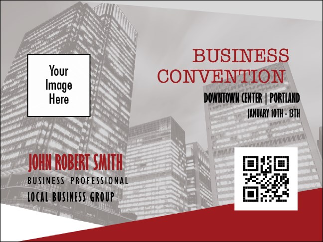 All Purpose Grey Buildings Economy Event Badge Product Front