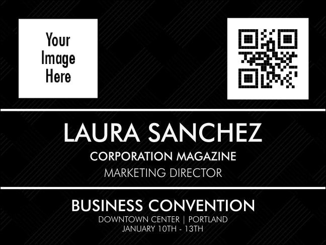 Conference Series: All Purpose Lines Economy Event Badge