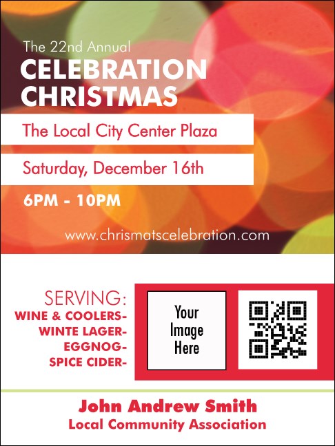 Holiday Lights Economy Event Badge Economy Event Badge Product Front