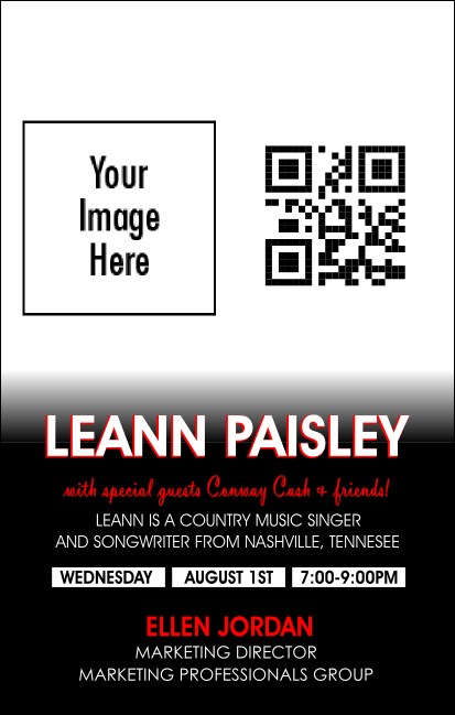 Your Photo Concert VIP Event Badge Medium VIP Event Badge Medium Product Front