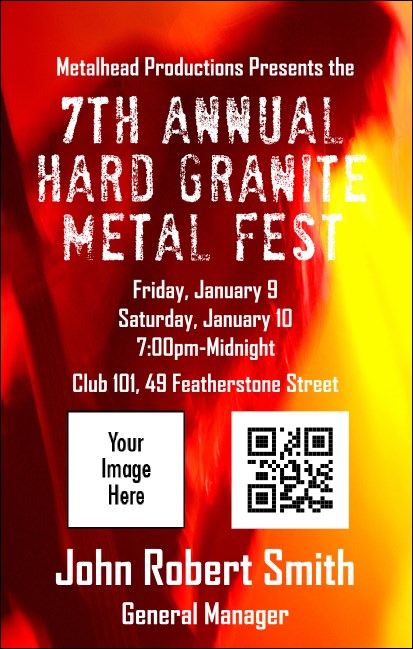 Heavy Metal VIP Event Badge Medium Product Front