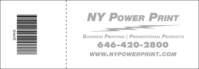 Oklahoma General Admission Ticket Product Back