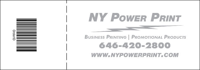 Diamond Dog General Admission Ticket Product Back