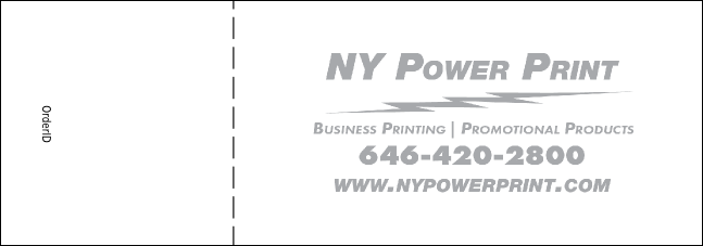 Lacrosse LAX Stick Event Ticket Product Back