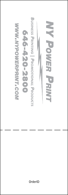 Softball Event Ticket Product Back