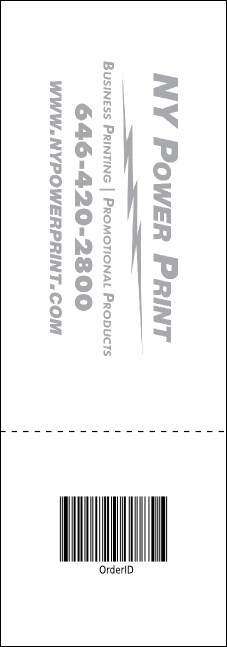 Claus-A-Palooza Event Ticket Product Back