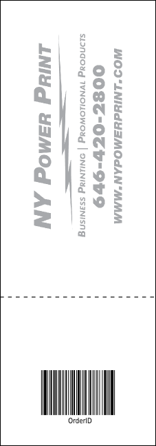 Champagne Lights Event Ticket Product Back