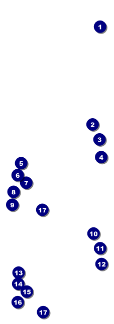 Pittsburgh 2 Event Ticket Front Field Markers