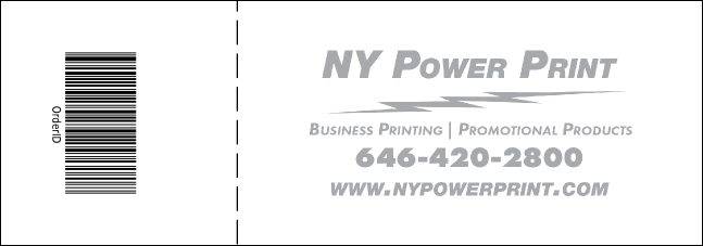 Opera Violet General Admission Ticket Product Back