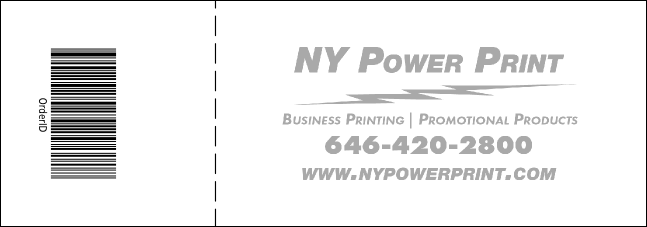 Phoenix BW General Admission Ticket Product Back