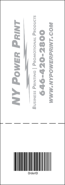 Printable Philadelphia Event Ticket Product Back