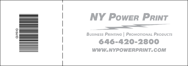 Soccer General Admission Ticket Product Back