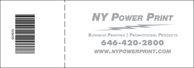 St. Patrick's Day General Admission Ticket 005 Product Back