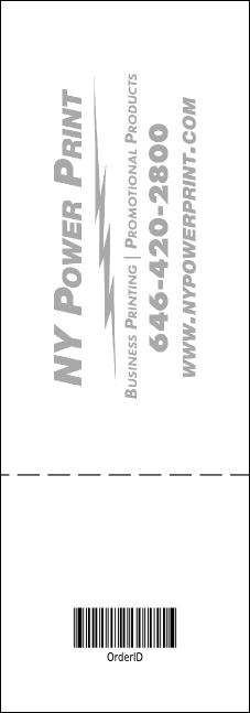 Wrestling General Admission Ticket 001 Product Back