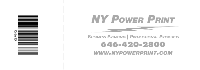 All Purpose General Admission Ticket 006 Product Back