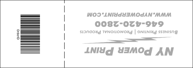 Halloween General Admission Ticket 002 Product Back