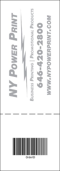 Christmas Angel General Admission Ticket 001 Product Back