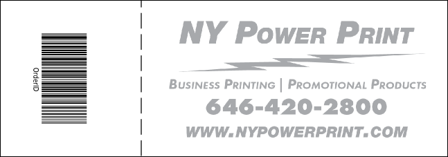 Christmas Bells General Admission Ticket 001 Product Back