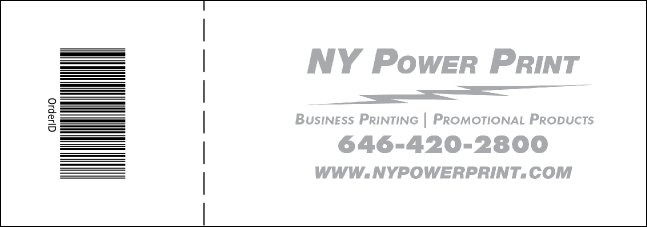 Celebration General Admission Ticket 001 Product Back