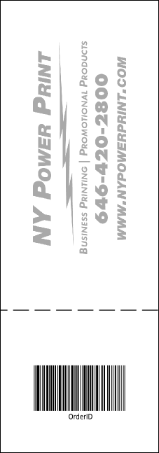 Basketball General Admission Ticket 002 (b&w) Product Back