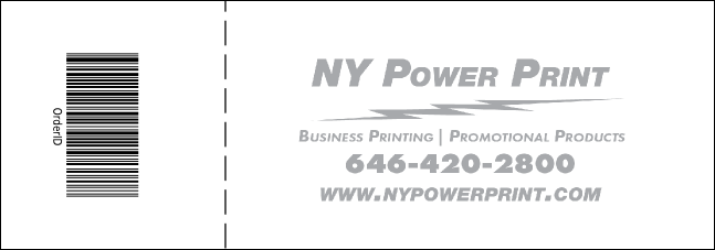 General Concert Ticket 108 Product Back