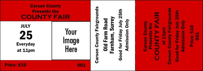 General Concert Ticket 203 Product Front