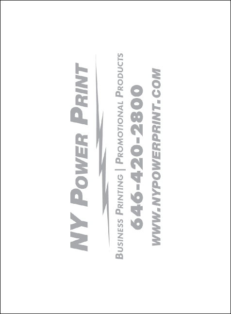 Americana Invitation Product Back