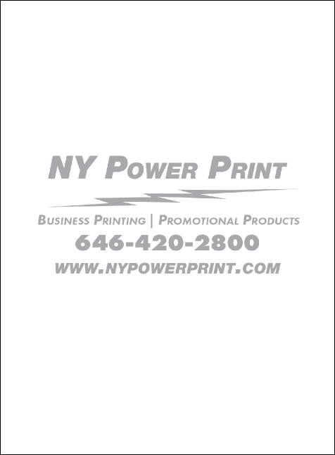 MMA Main Event Blue Invitation Product Back