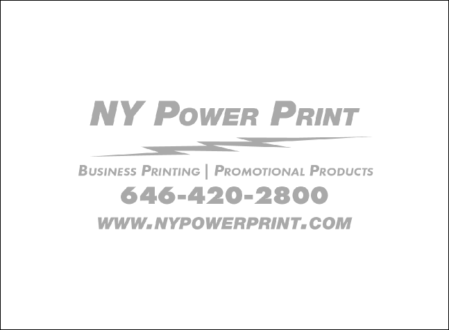 Gala Invitation Product Back