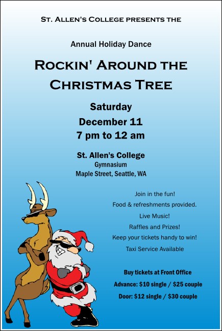 Cool Christmas Poster 001 Product Front