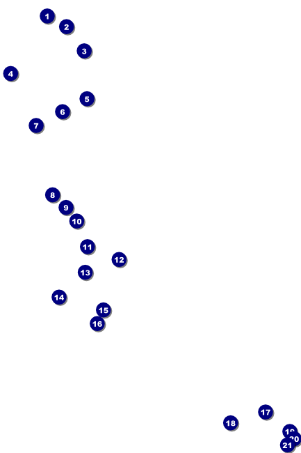 Nutcracker Ballet Poster Front Field Markers