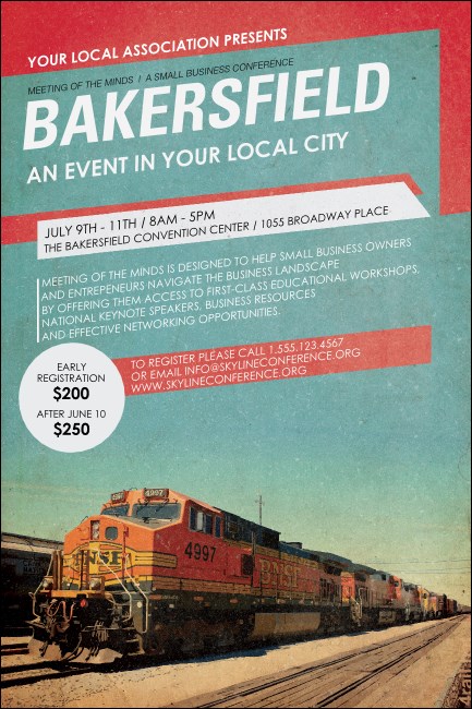 Bakersfield Poster Product Front