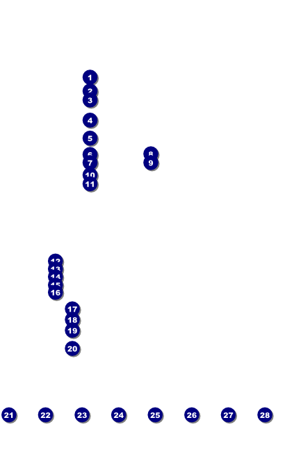 Rochester 2 Logo Poster Front Field Markers